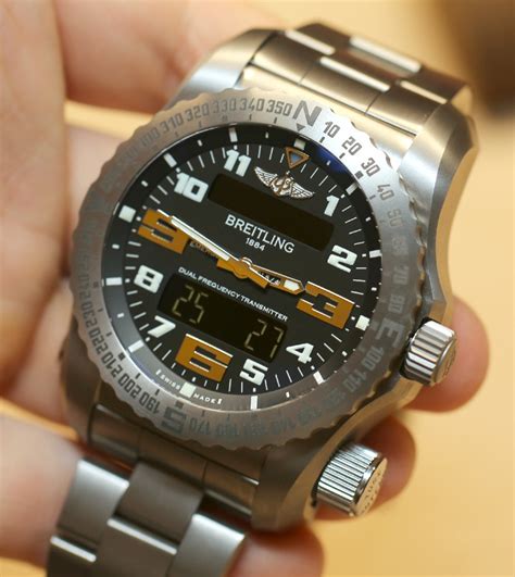 breitling emergency rescue watch|Breitling emergency watch manual.